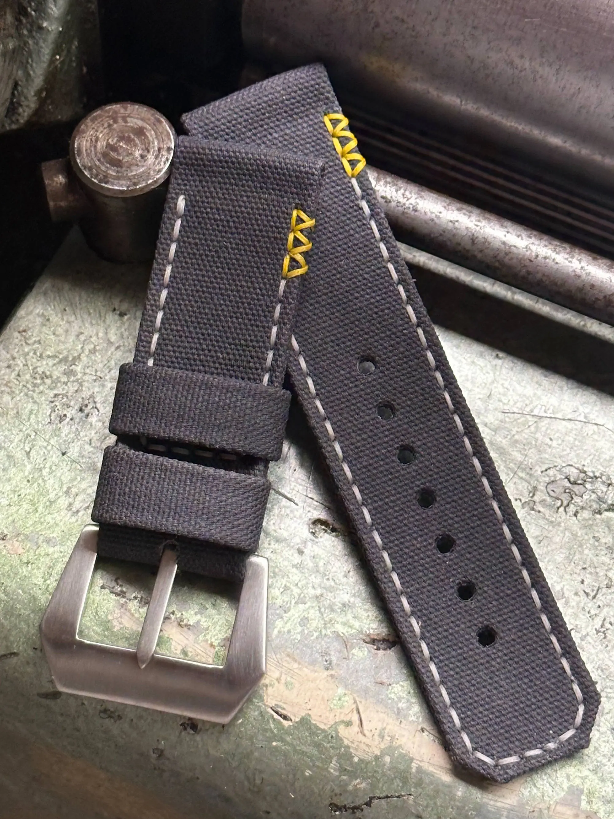 watch strap sanders KA-73 ANTHRACITE GREY 2(3X)