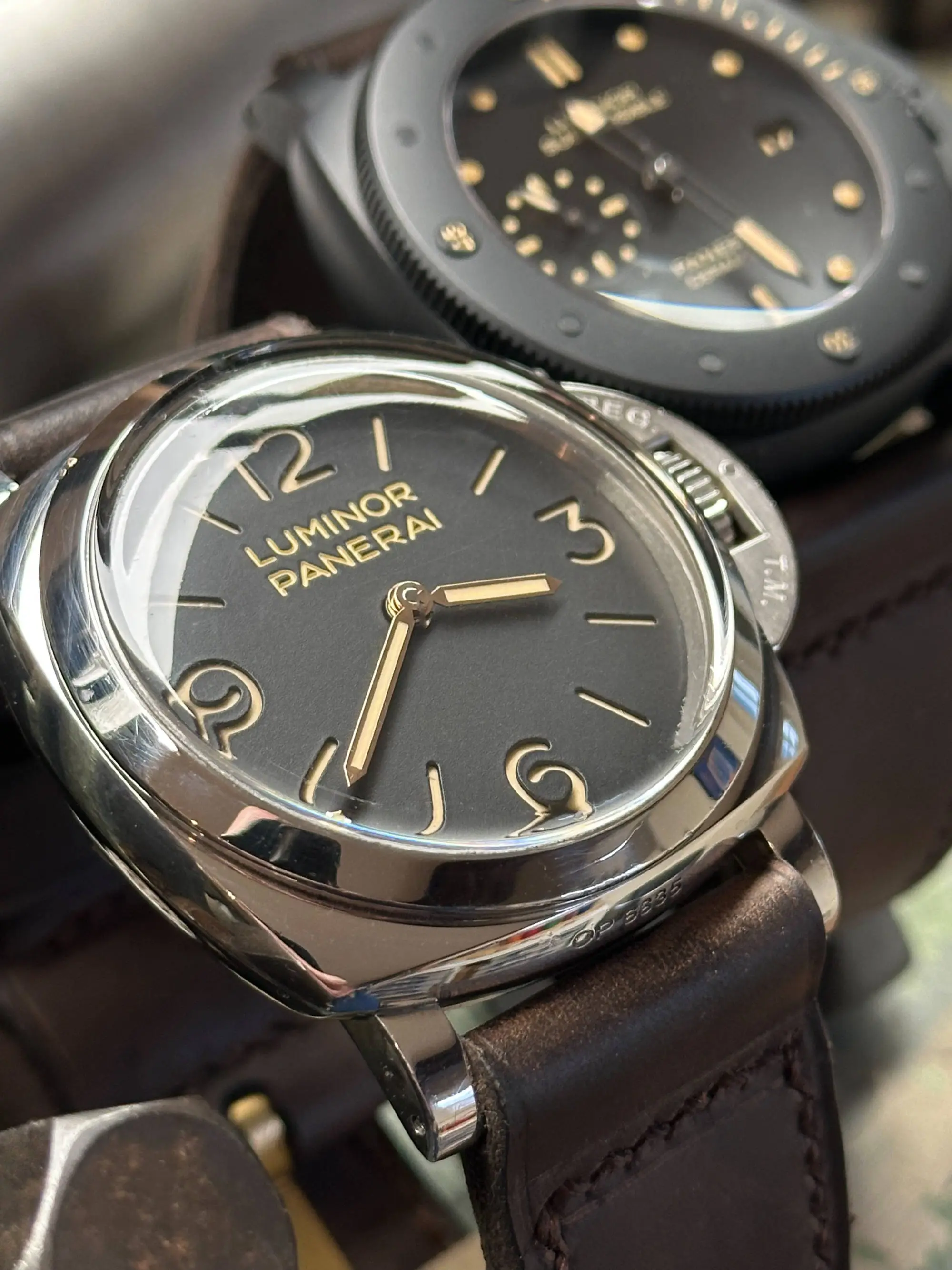 watch strap sanders PRIMEVAL limited edition vintage panerai poam508 pam372