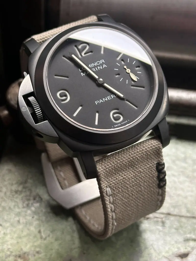 watch strap sanders KA-73 LIGHT CLAY 3X Panerai PAm26