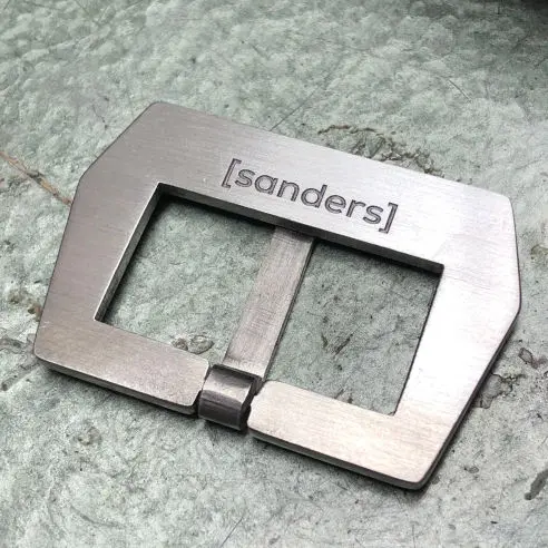 watch strap sanders BUCKLE 316L FLAT HAND FINISHED