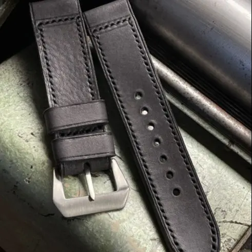 watch strap sanders vintage carbone