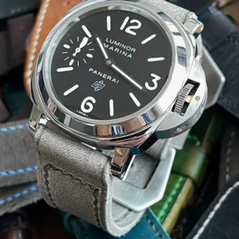 watch strap sanders vintage calcestruzzo panerai pam005