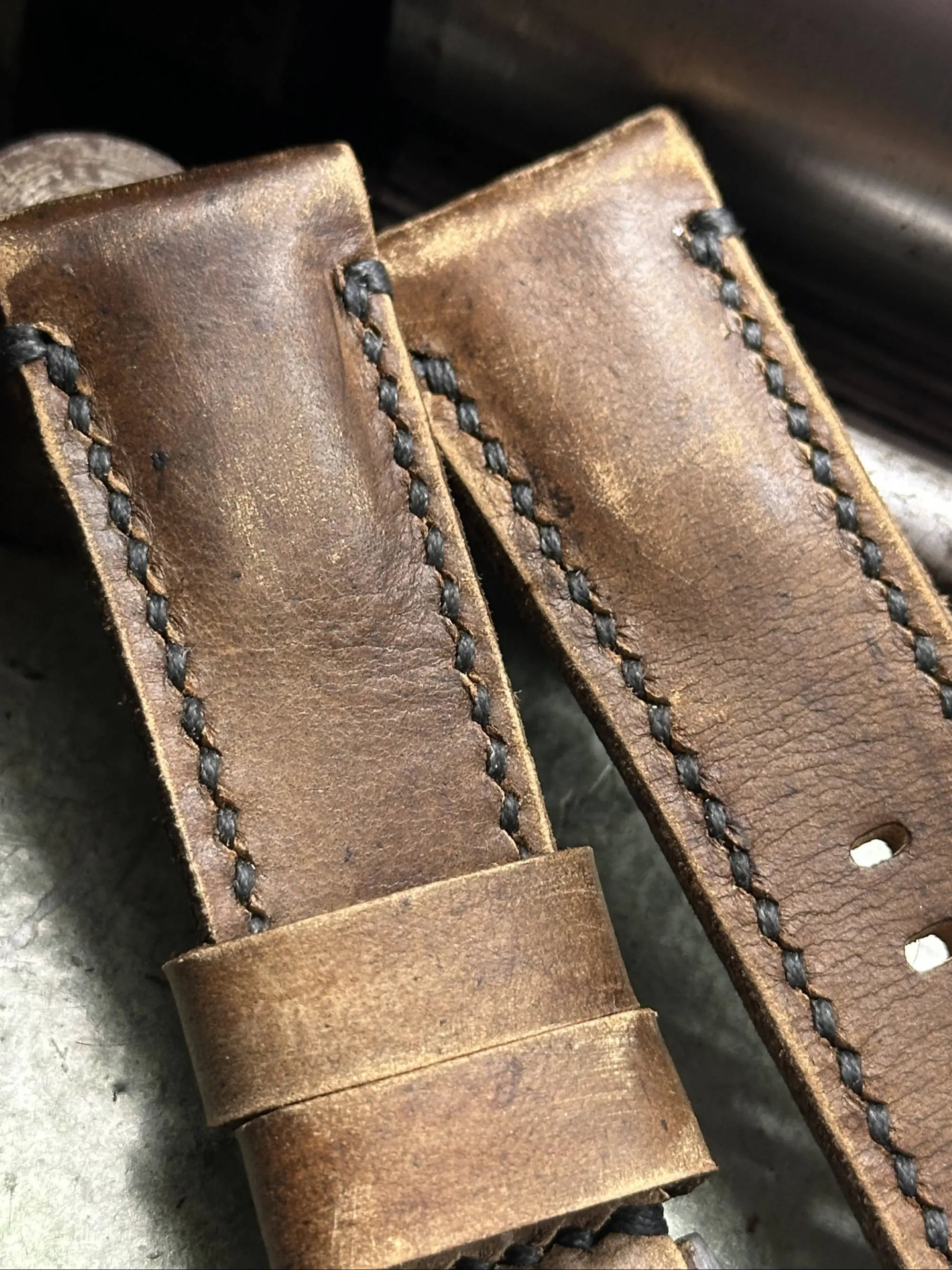 watch strap sanders RAMPAGE TYPHON padded vintage