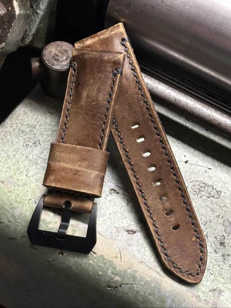 watch strap sanders ATON vintage Panerai 372 Porsche