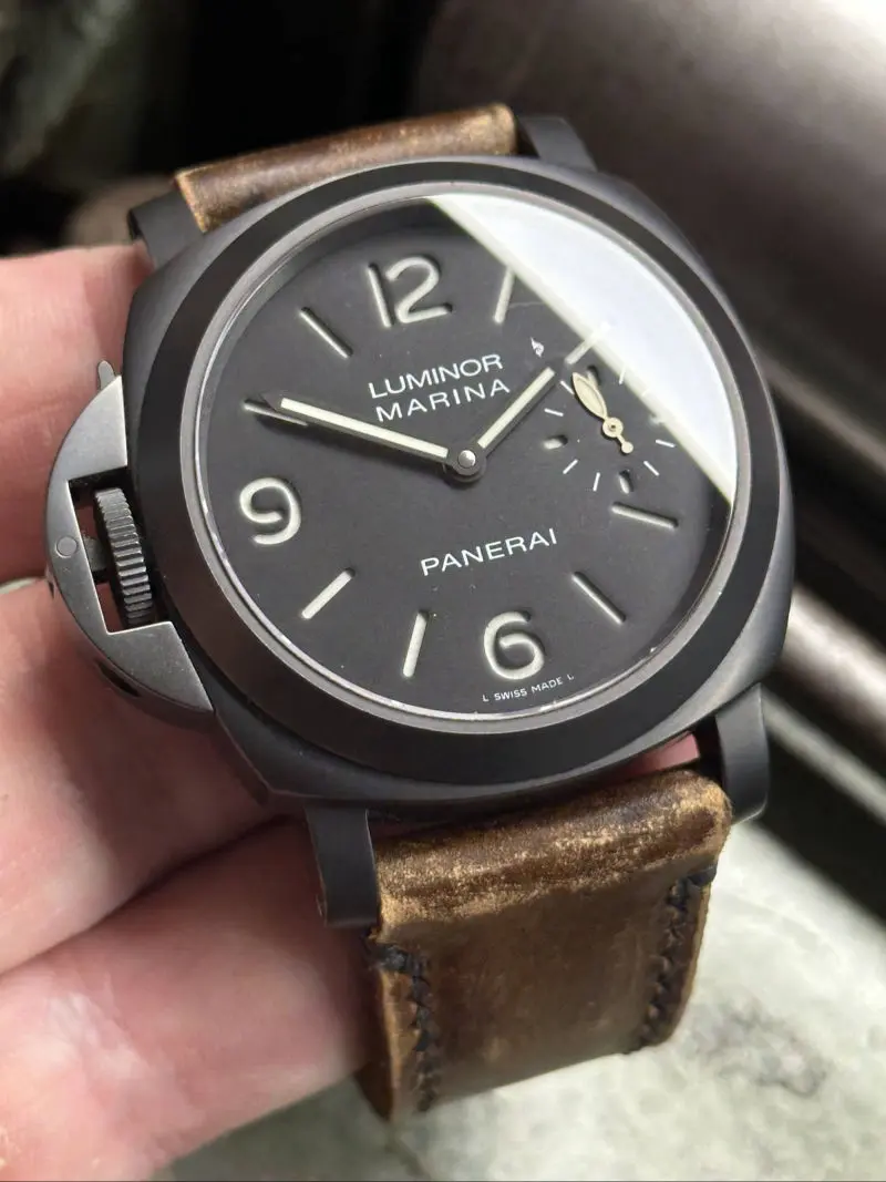 watch strap sanders RAMPAGE TYPHON padded vintage panerai pam26
