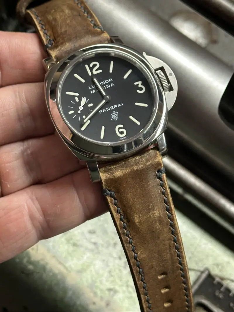 watch strap sanders RAMPAGE TYPHON padded vintage panerai pam005