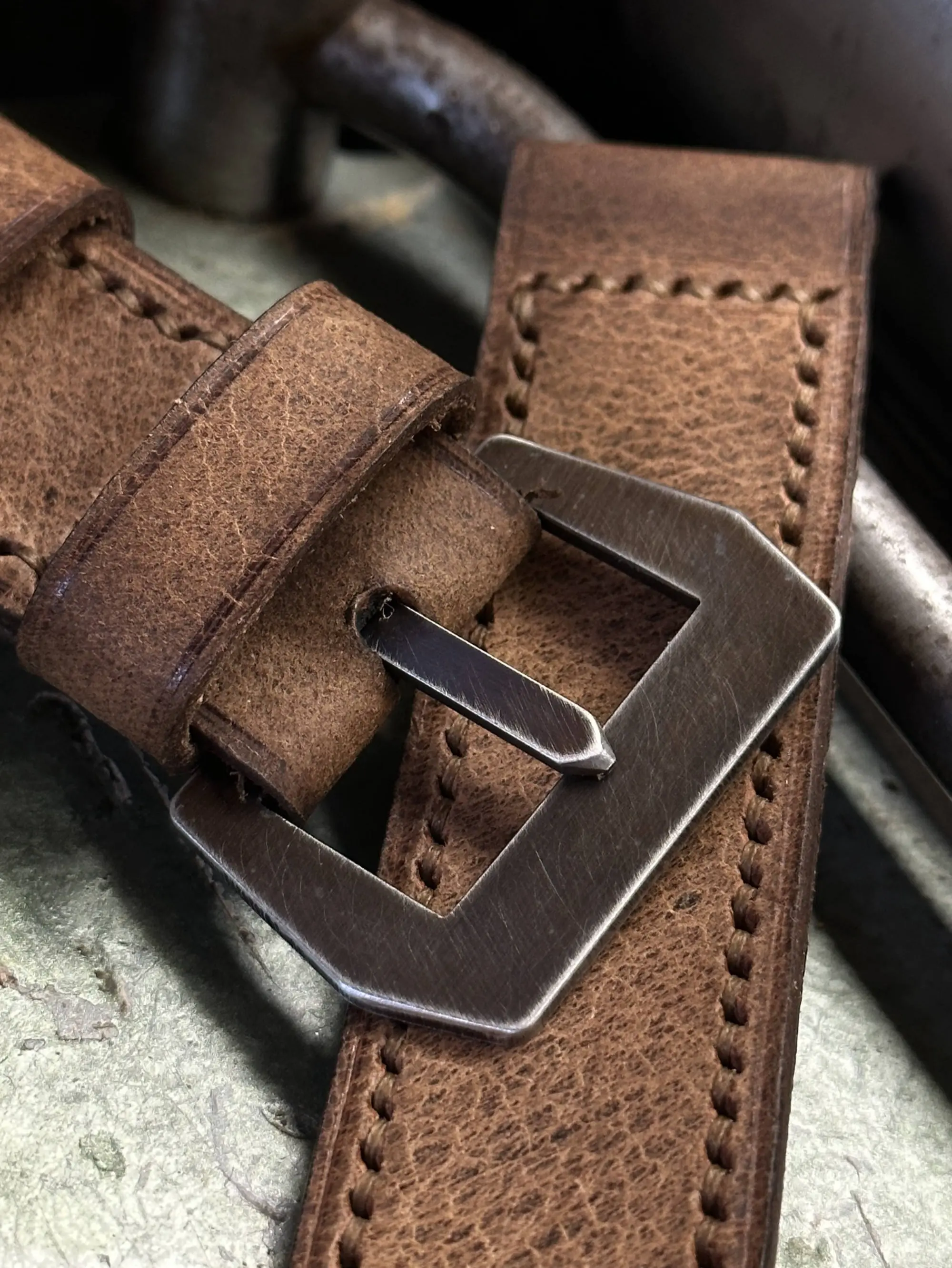 watch strap sanders BARRAGE ANZIANE vintage