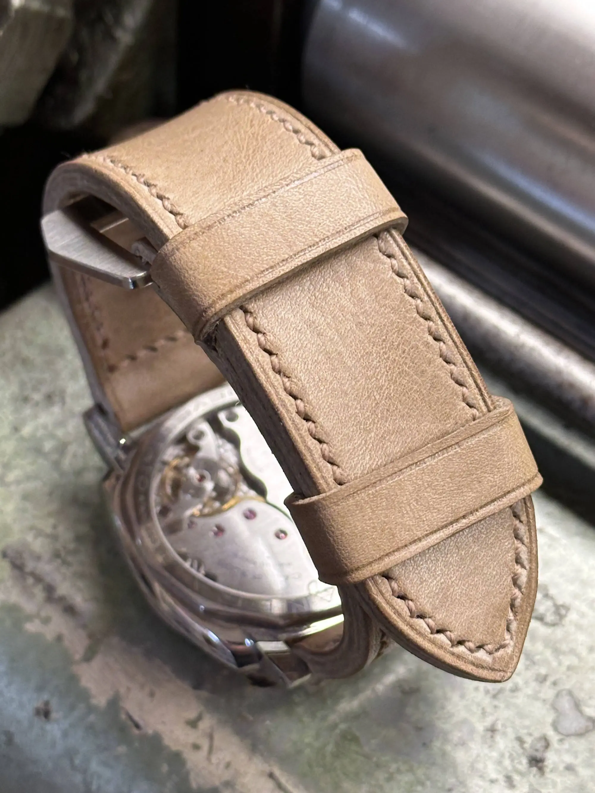 watch strap sanders apollo vintage