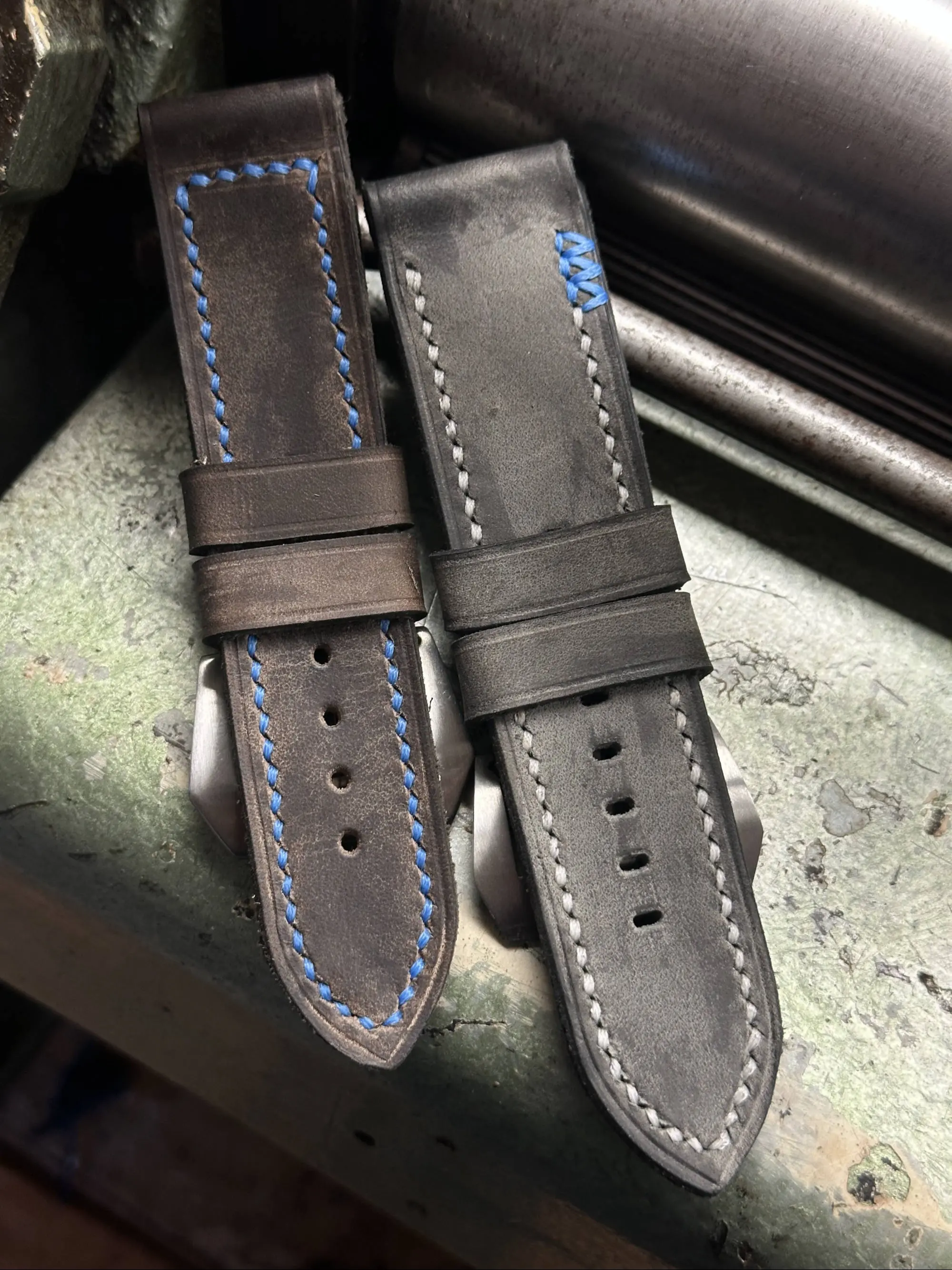 watch strap sanders POTESTAS ANZIANE + 3X vintage