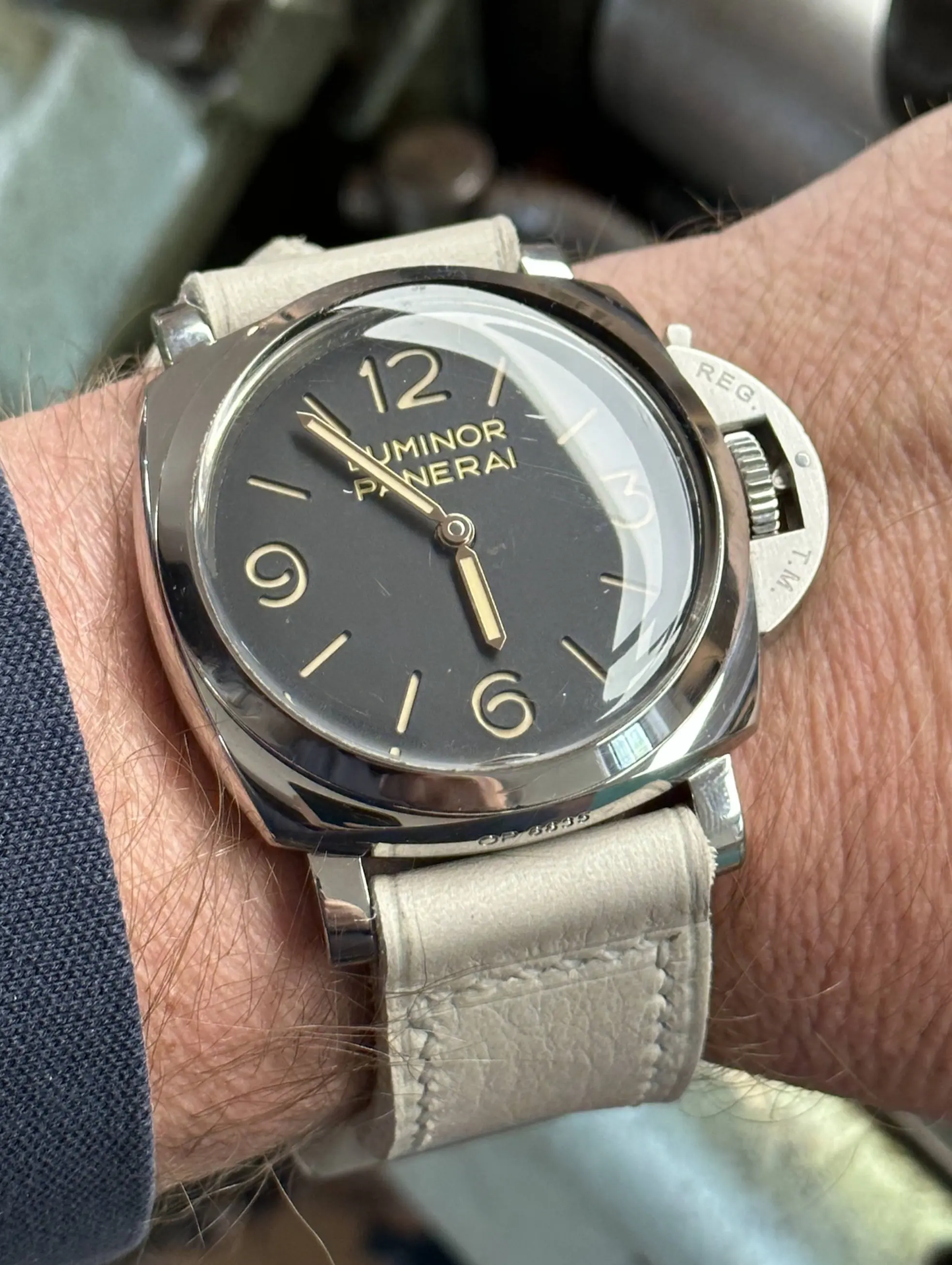 watch strap sanders FIDES custom panerai pam372