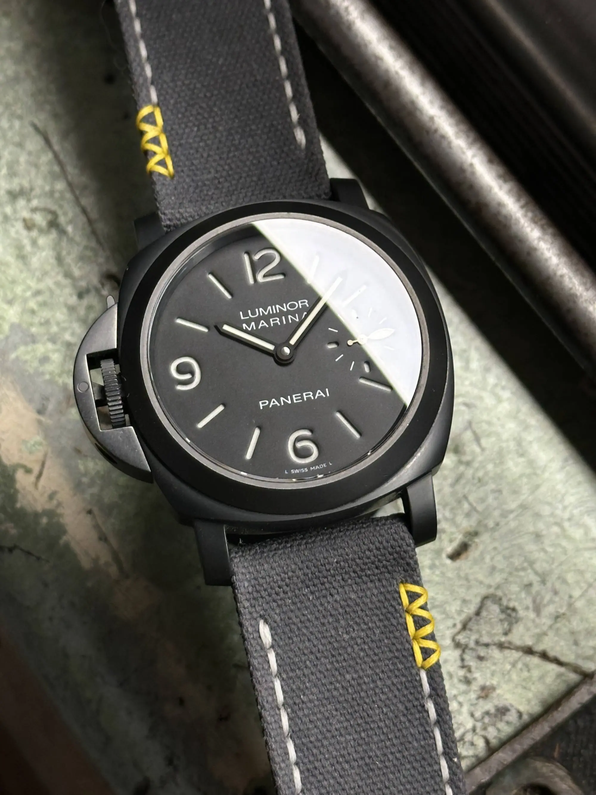 watch strap sanders KA-73 ANTHRACITE GREY 2(3X)