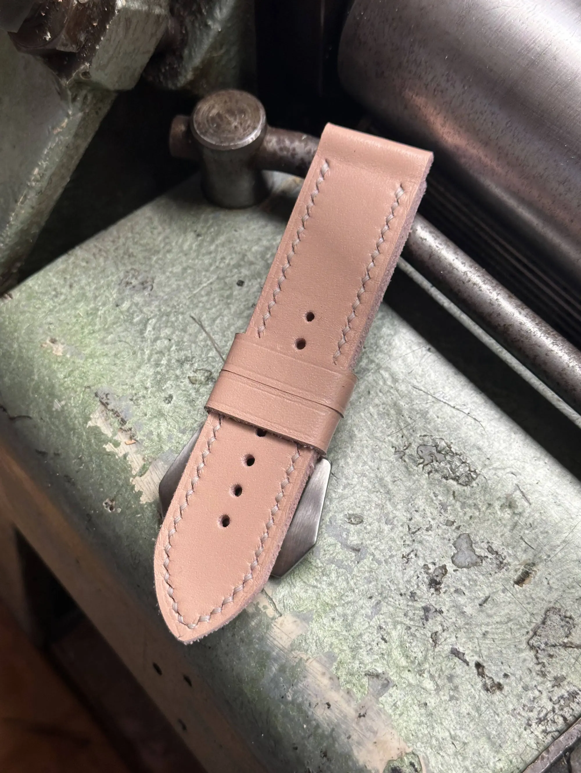 watch strap sanders 917 PINK custom