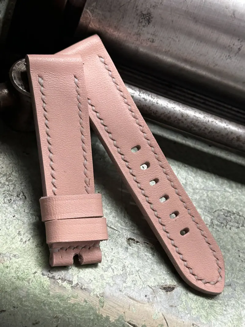 watch strap sanders 917 PINK custom