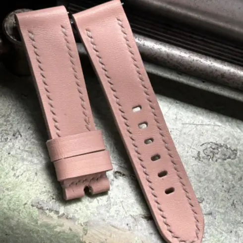 watch strap sanders 917 baby pink