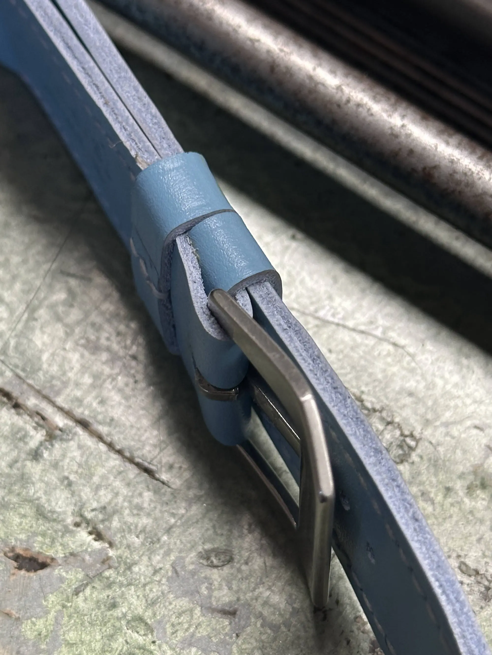 watch strap sanders BABY BLUE custom
