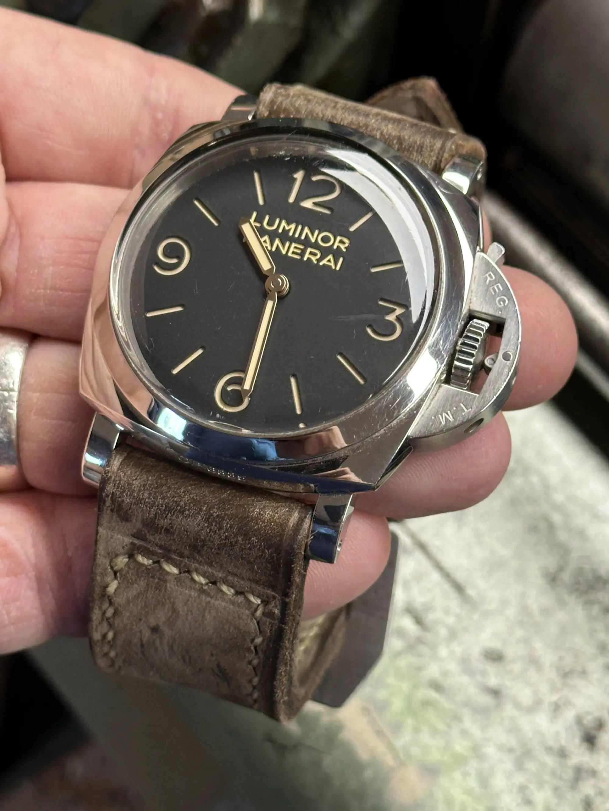 watch strap sanders GRUPPO M-01 vintage PAM372