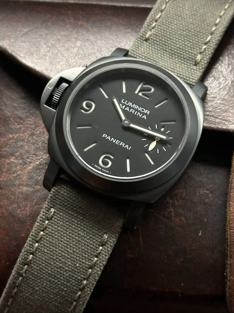 watch strap sanders KA-73 Olive grey Flag