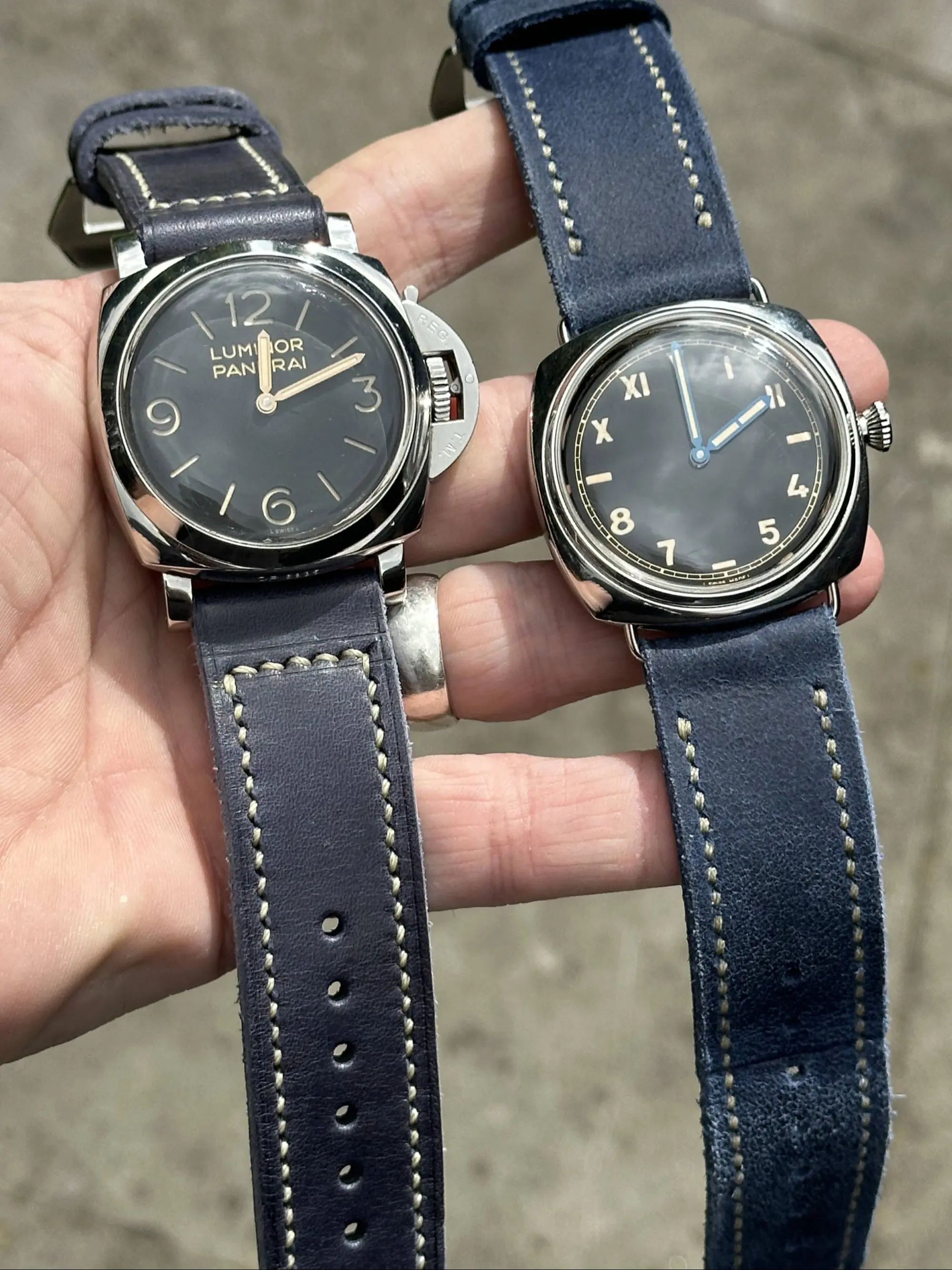 watch strap sanders ABYSS custom Panerai PAM249 PAM372