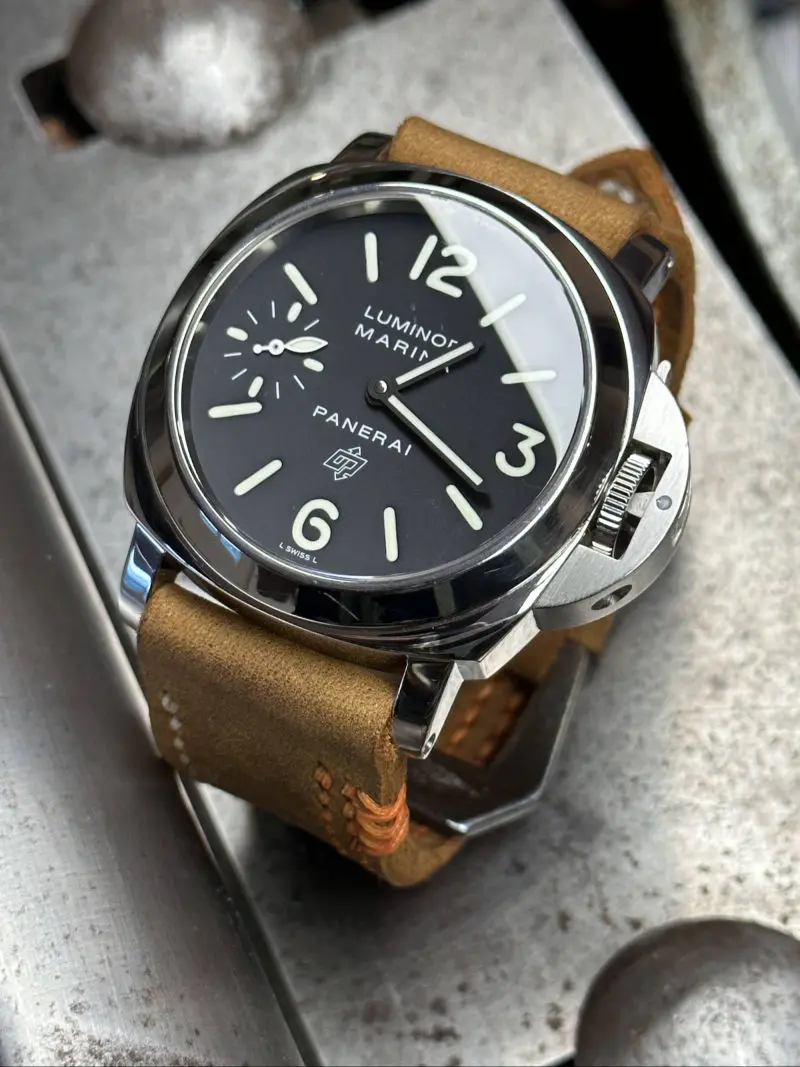 watch strap sanders Panerai PAM1389 POTESTAS ANZIANE Bright blue +3X vintage