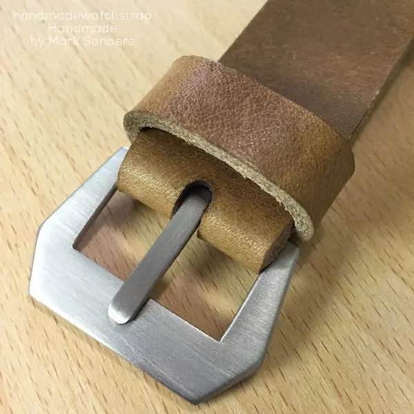 watch strap sanders BUCKLE FLAT SEWN IN pre-v