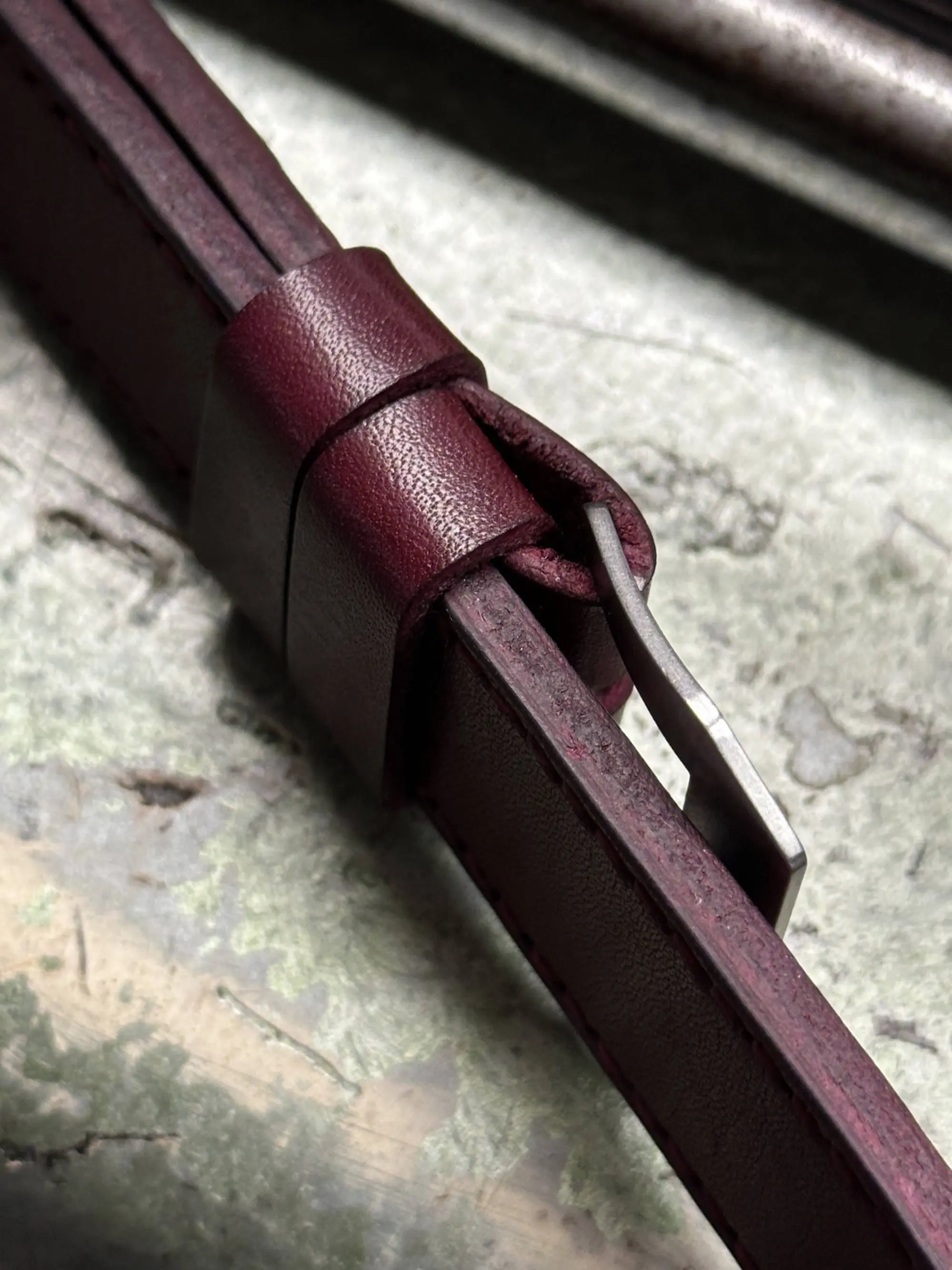 watch strap sanders CRIMSON 3X custom