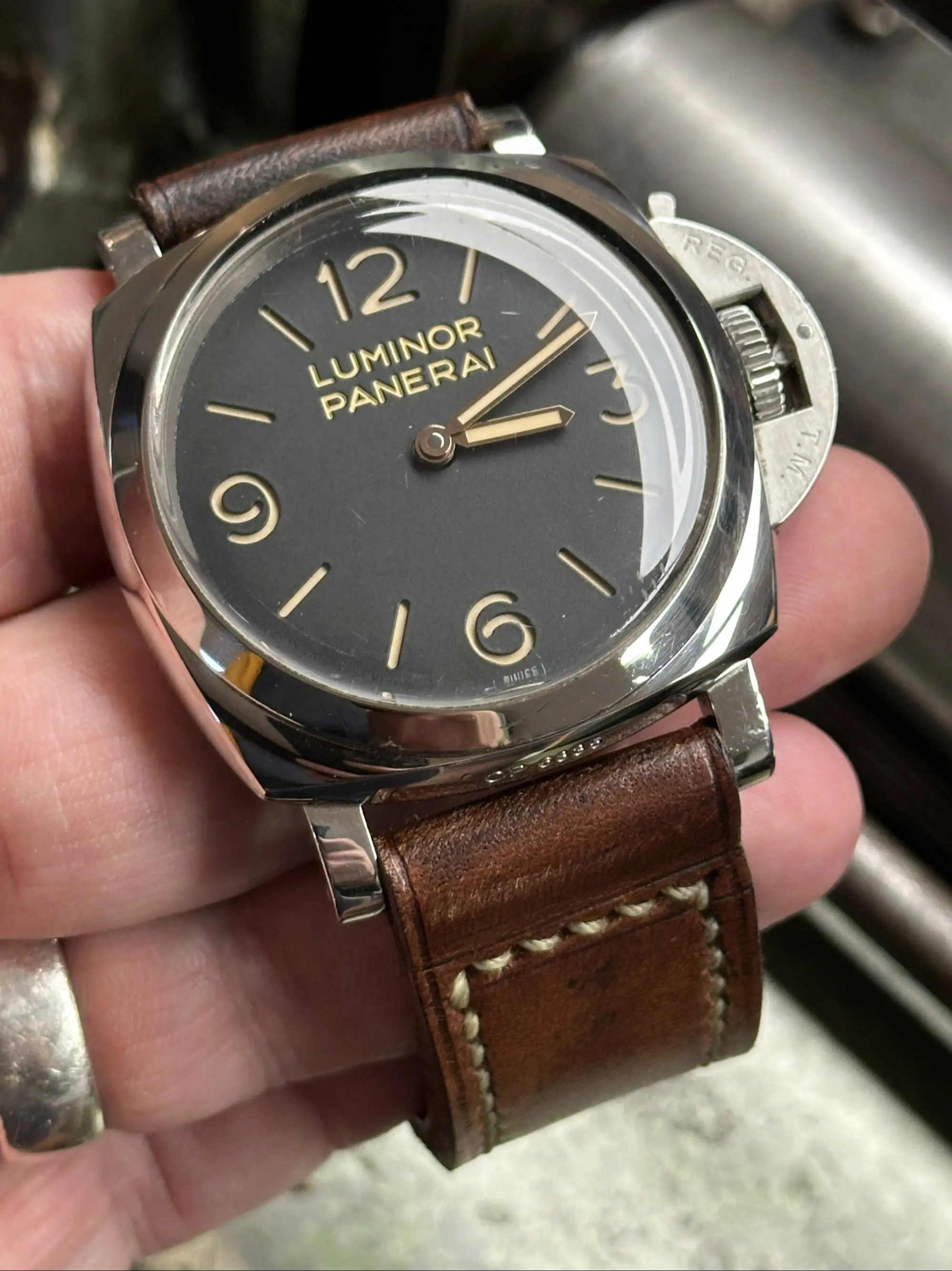 watch strap sanders KAOS vintage Panerai PAM372