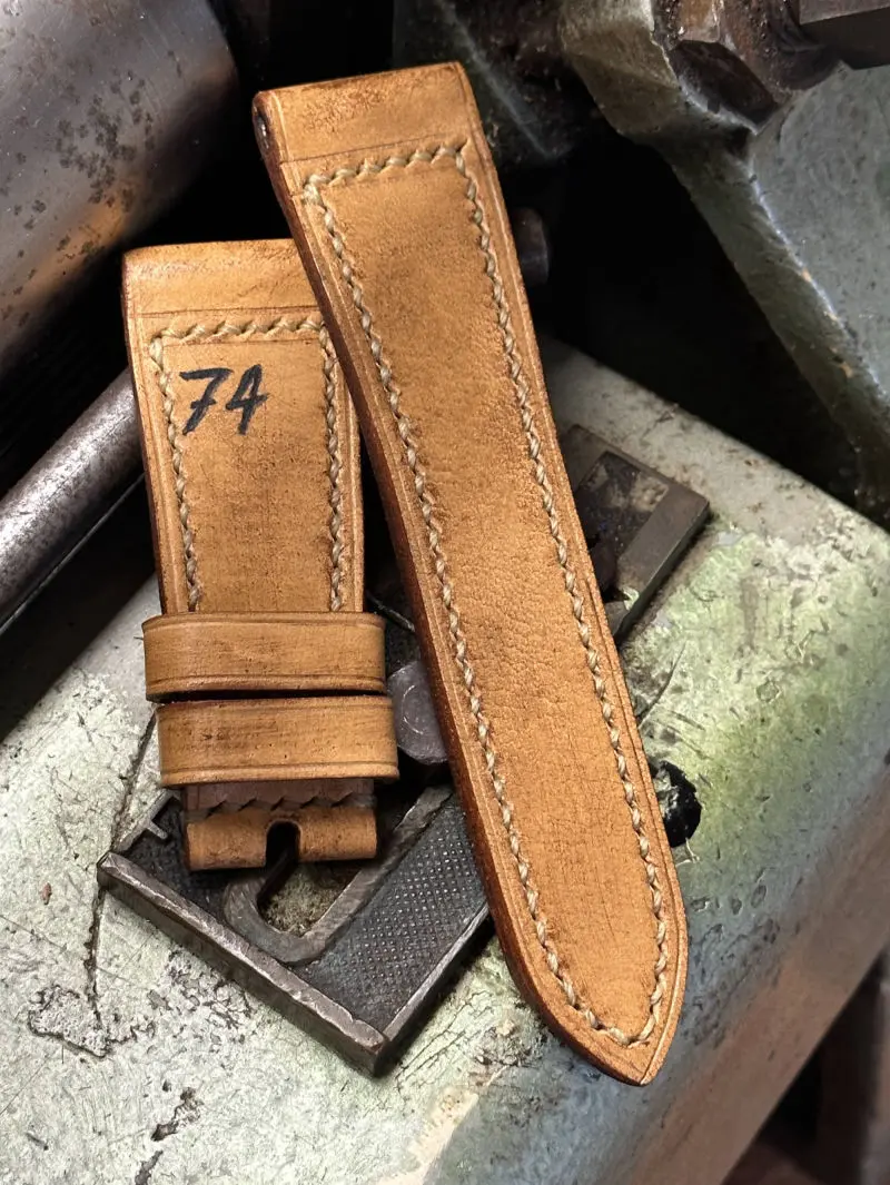 watch strap sanders 74 vintage