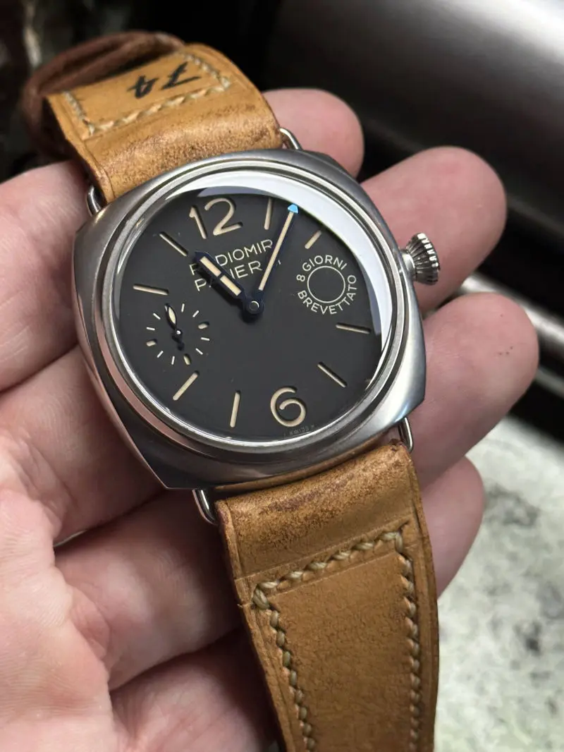 watch strap sanders 74 vintage Panerai Radiomir