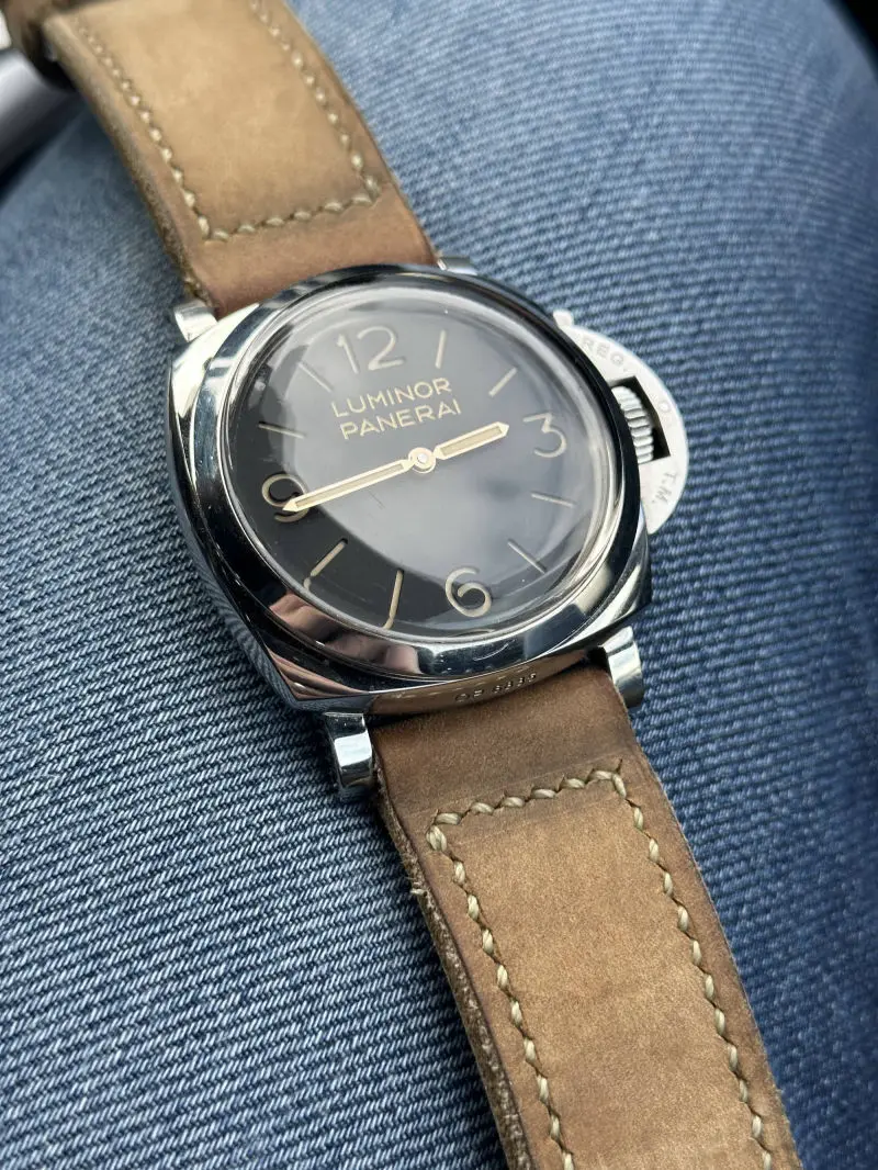 watch strap sanders ATON vintage Panerai 372