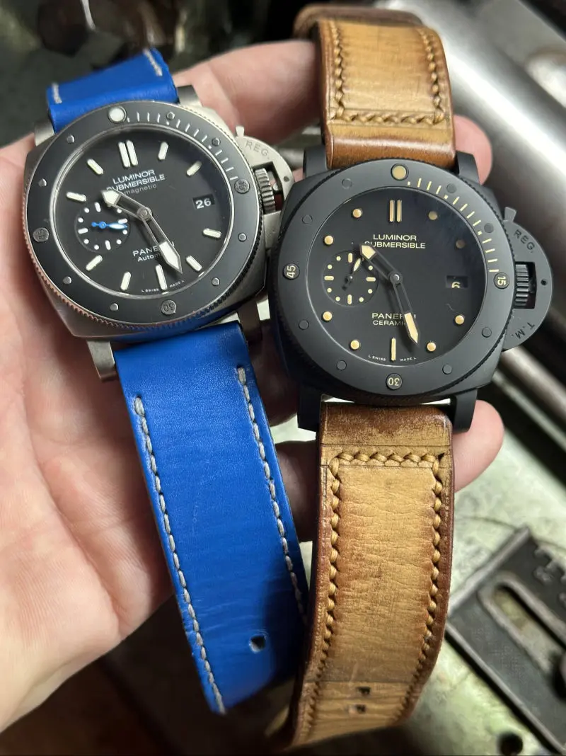 watch strap sanders OCEAAN custom panerai pam1389 pam508 submersible