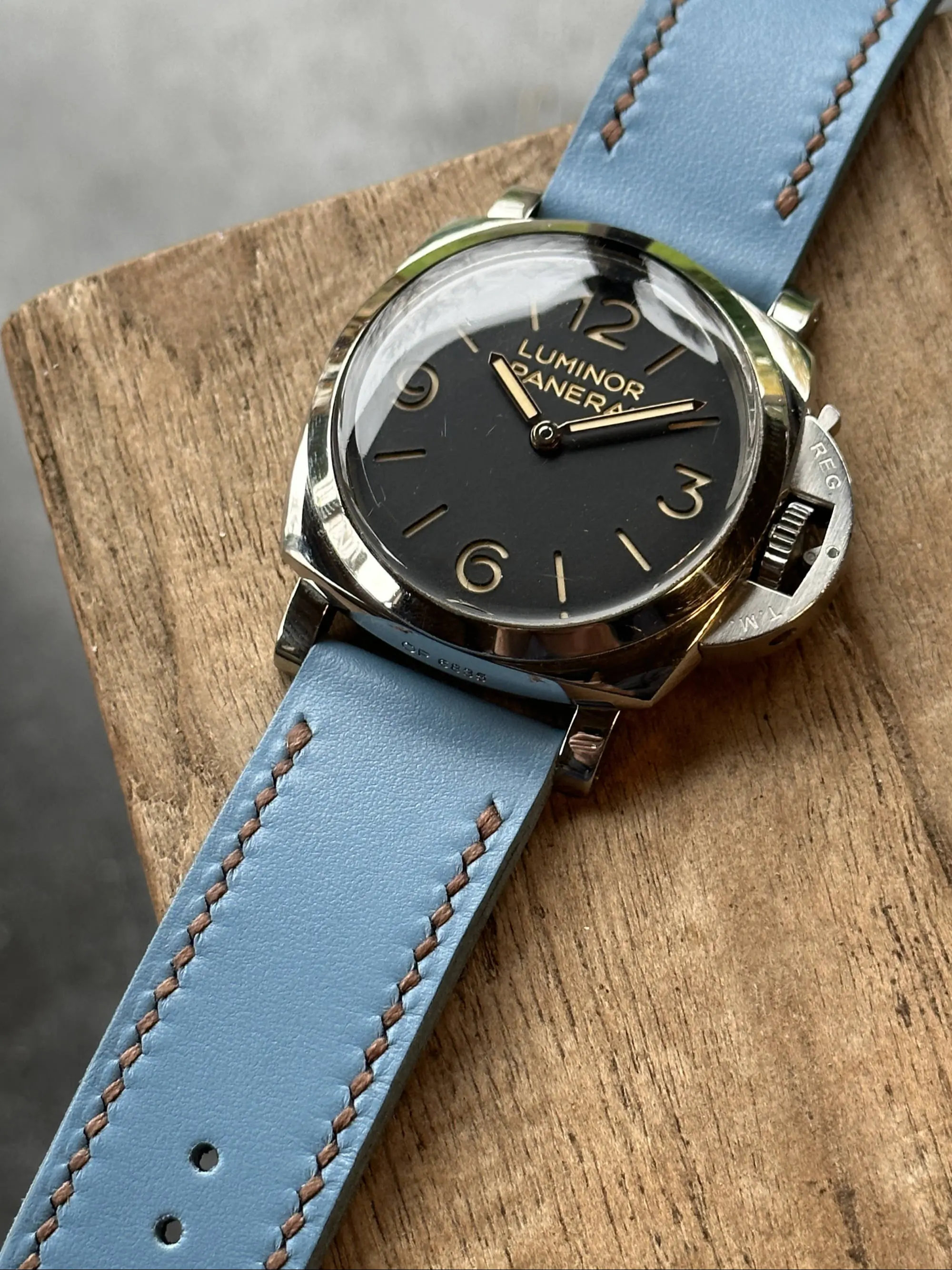 watch strap sanders SKY BLUE custom