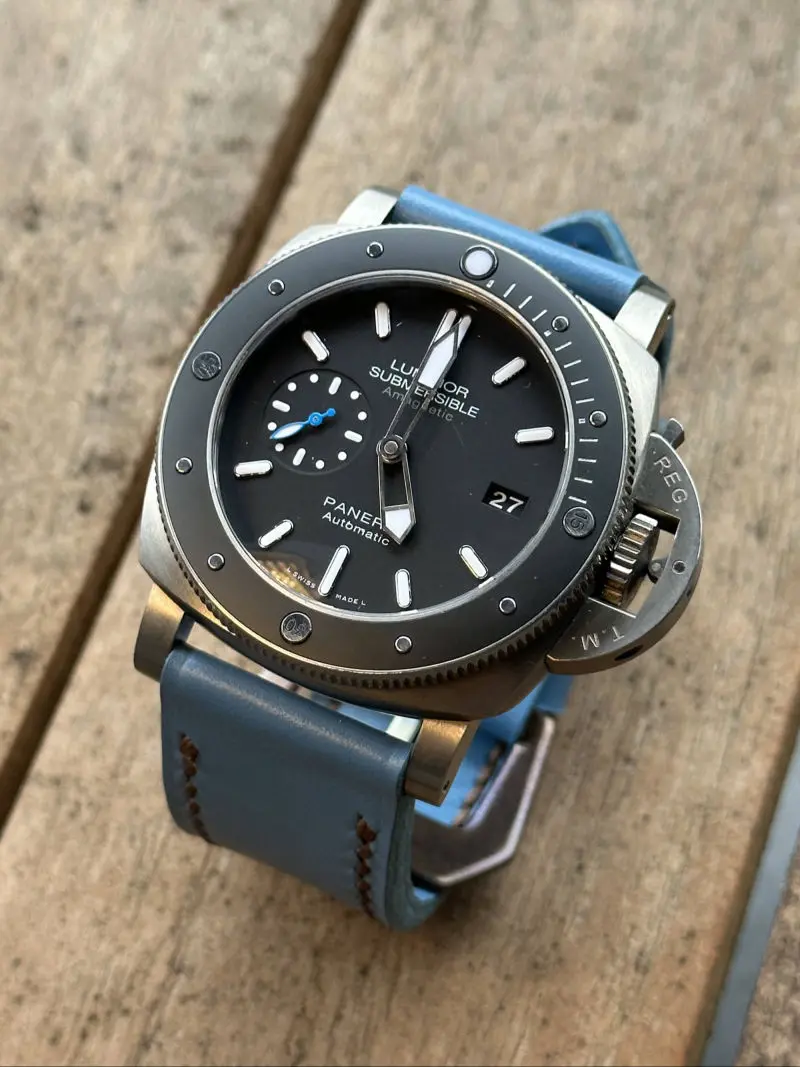 watch strap sanders SKY BLUE custom