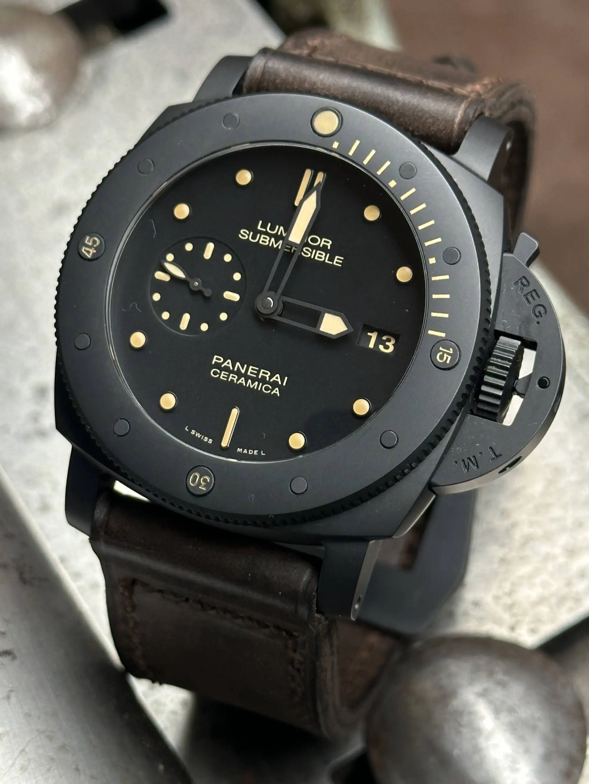 watch strap sanders PRIMEVAL limited edition vintage