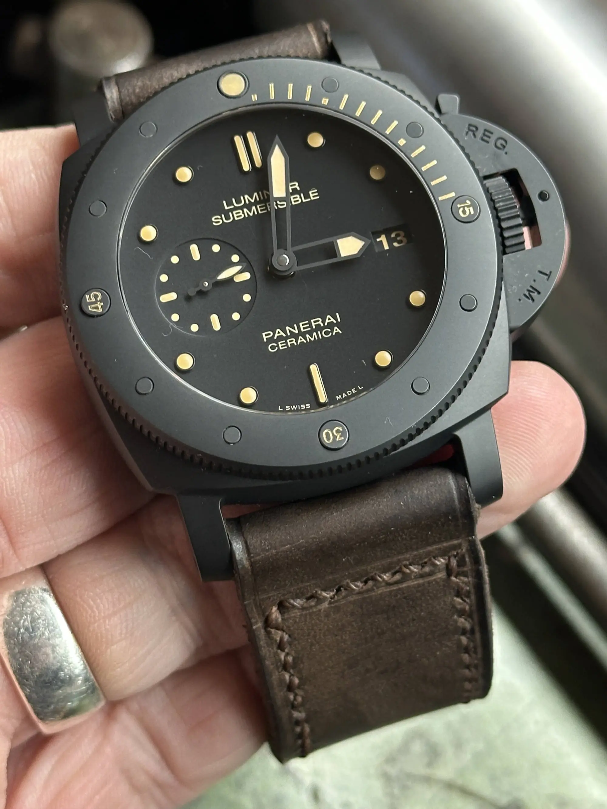 watch strap sanders PRIMEVAL limited edition vintage pam508