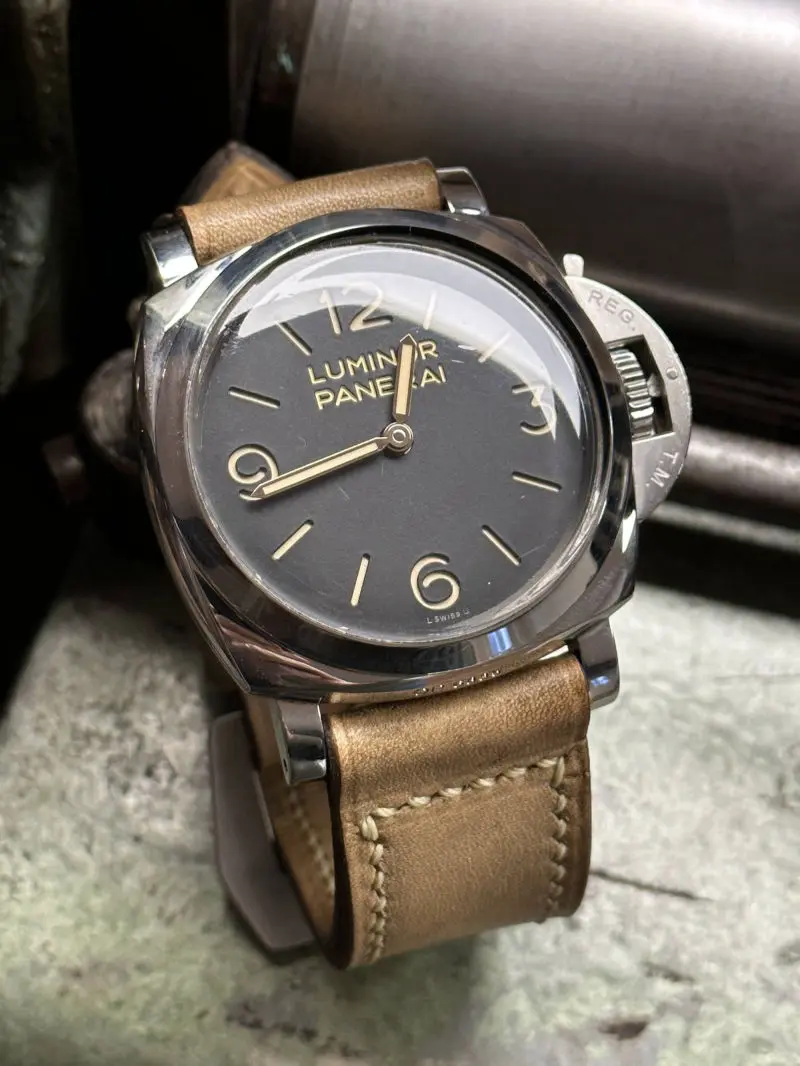 watch strap sanders ARES vintage PANERAI pam372
