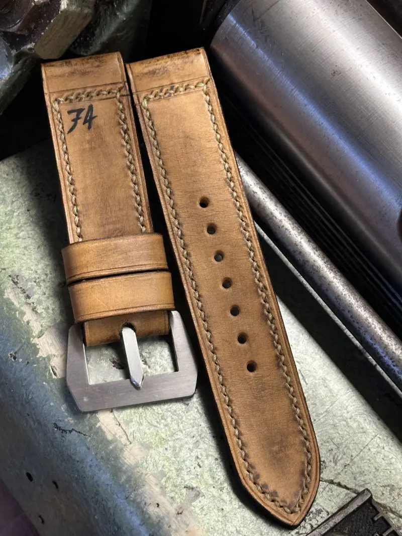 watch strap sanders 74 vintage