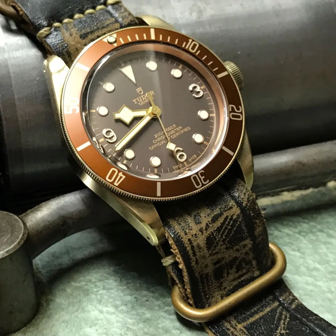watch strap sanders ZULU BRITTON AMMO